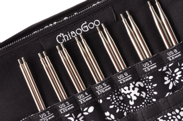 ChiaoGoo TWIST Small Interchangeable Needle Set  5”  (13 CM)